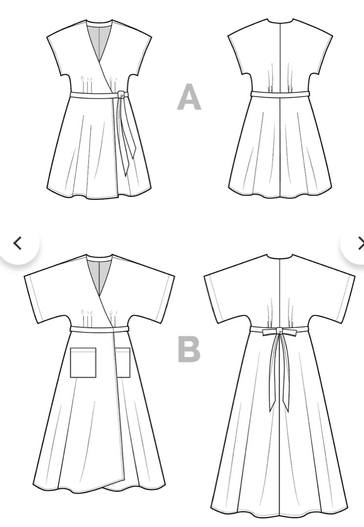 Closet Core Elodie Wrap Dress