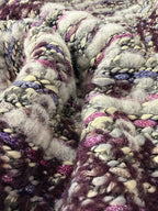 Damson Bouclé Tweed – Deadstock
