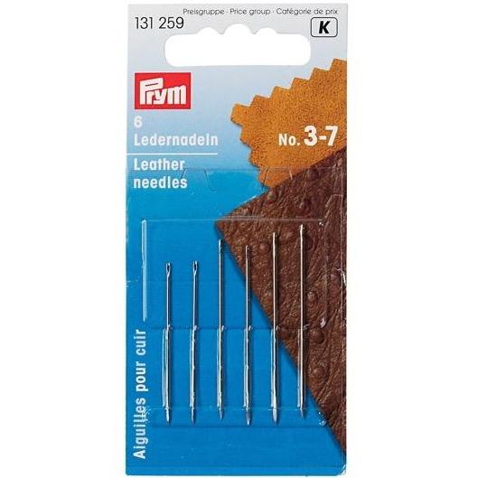 Prym 131259 Leather Hand Sewing Needles