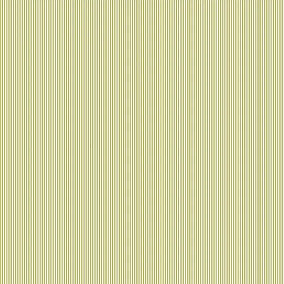 Petite Fleur By Makower UK - Pinstripe Green - 2088-G Fat Quarter