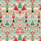 The Nutcracker - Sugar Plum Cream MU-229-Q - By Makower UK