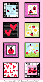 Little Ladies Pinky Promise Panel Blossom A-10499-E By Tami Jones For Andover Fabrics