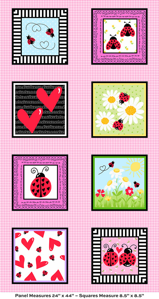 Little Ladies Pinky Promise Panel Blossom A-10499-E By Tami Jones For Andover Fabrics