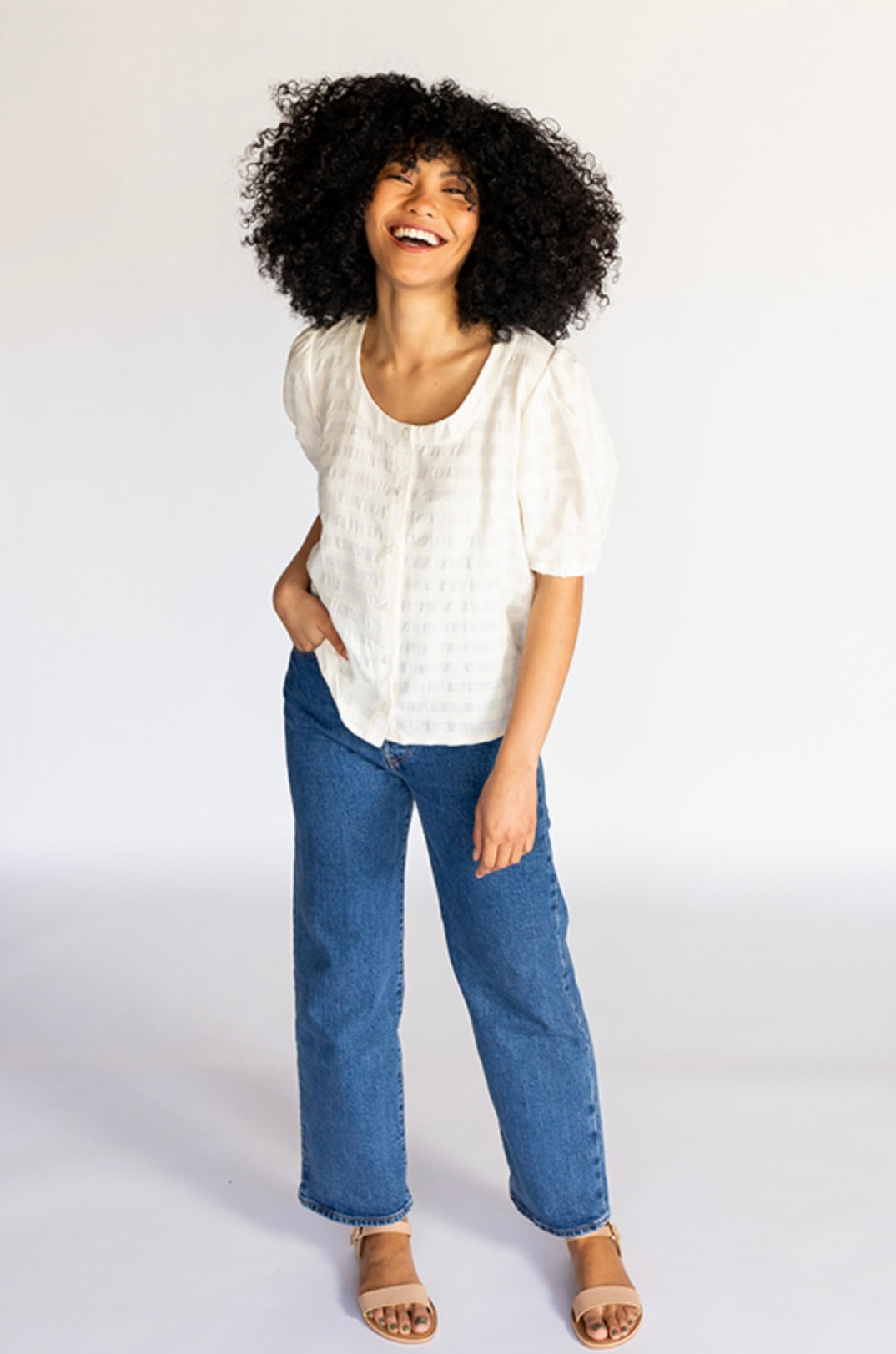 Wren Blouse And Dress By Chalk And Notch