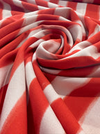 Painterly Stripe Deadstock Viscose