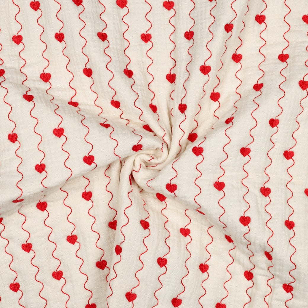 Heart Of Mine Pre-Quilted Double Gauze