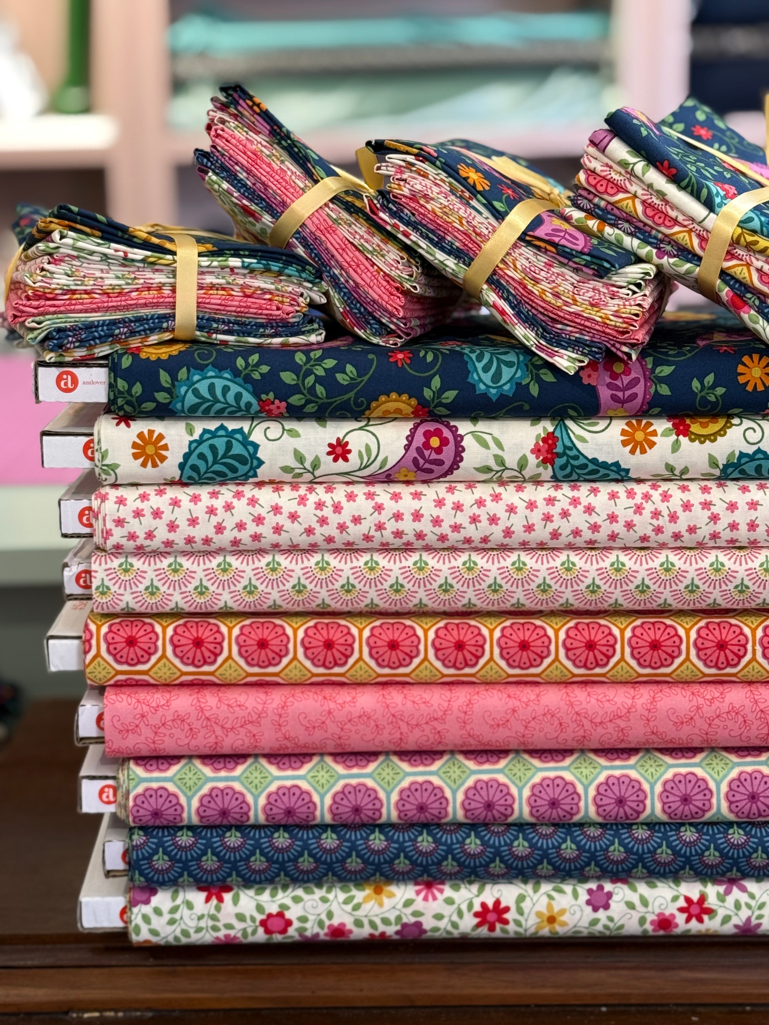 Whimsy - By Kim Schaefer For Andover Textiles - Fat Quarter Bundle x 9