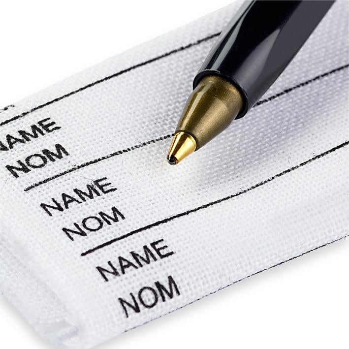 Prym 611795 Name Tabs and Permanent Marking Pen