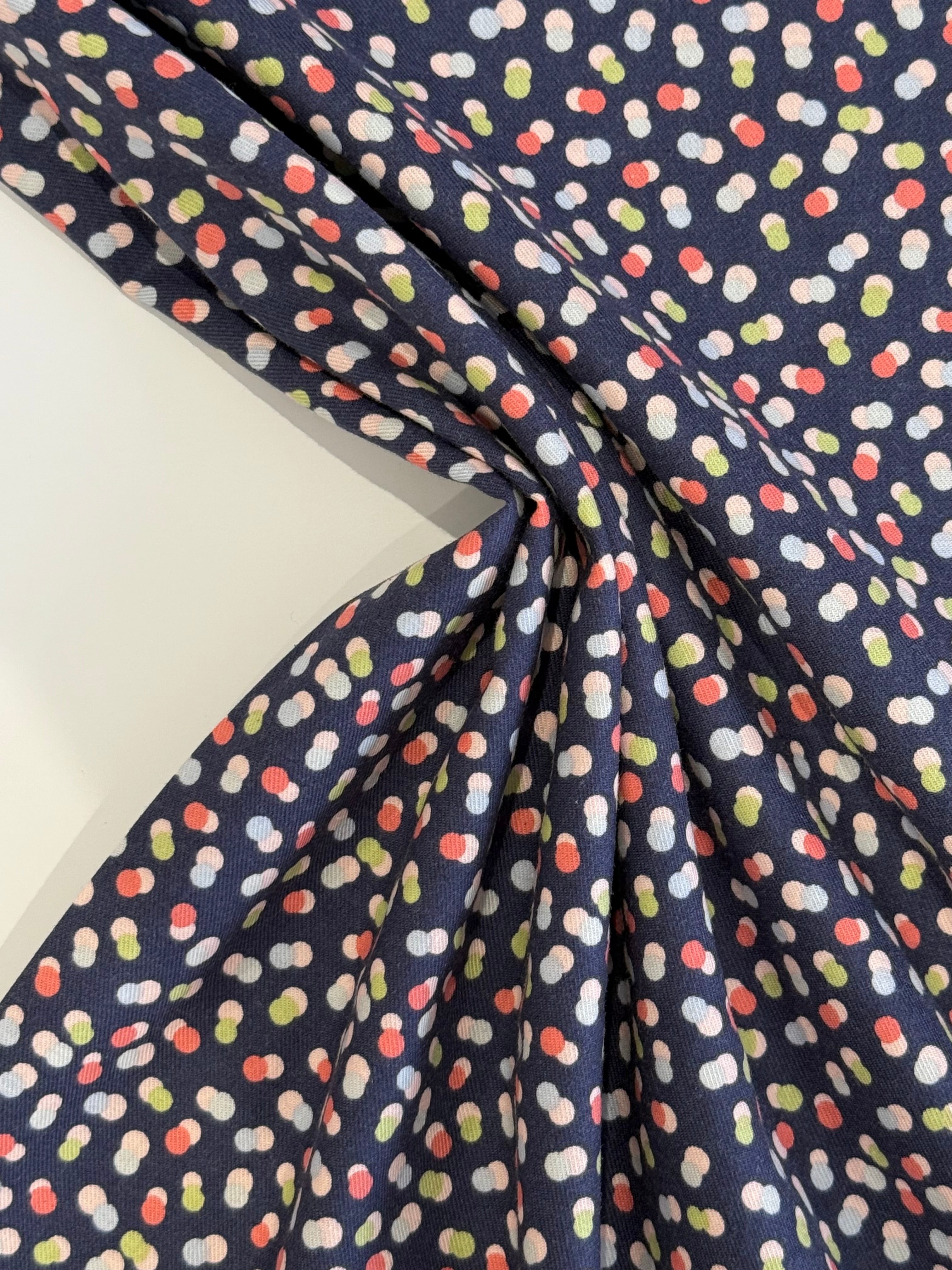Dotty Cotton Twill