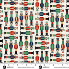 The Nutcracker - Soilders Cream MU-224-Q Individual Fat Quarter- By Makower UK