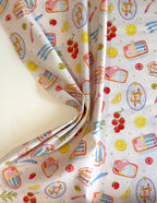 Sardine Picnic Cotton 95cm Remnant