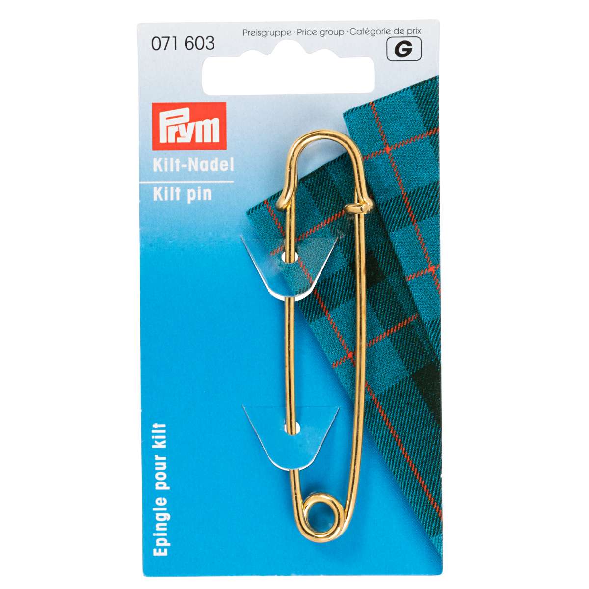 Prym 071603 Kilt Pin Gold