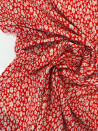 Wild Blossom Lyocell - Red