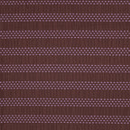 Stitched Stripe Cotton - Brown