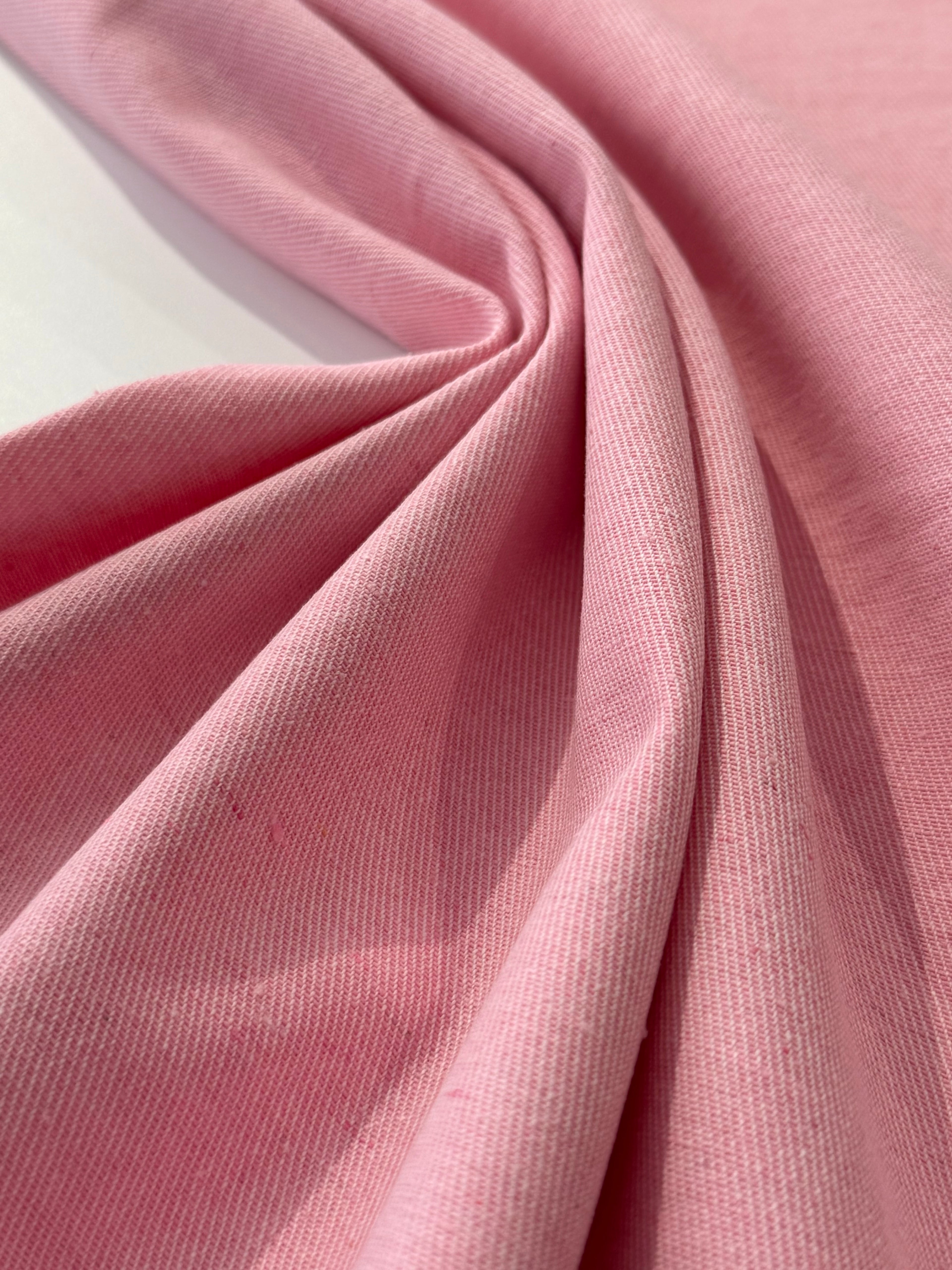 Non Stretch Pastel Denim - Pink