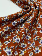 Amelia Viscose Crepe With Lurex