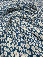 Wild Blossom Lyocell - Blue