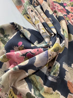 Life in Venice – Evening Viscose Challis Lawn by Lady McElroy