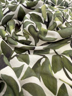 Painterly Leaf Viscose Blend