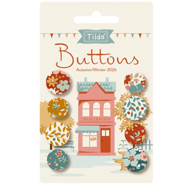 Village Life Autumn Buttons 400080 By Tilda