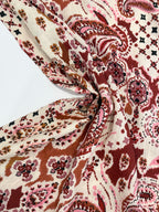 Paisley Viscose Blend Deadstock