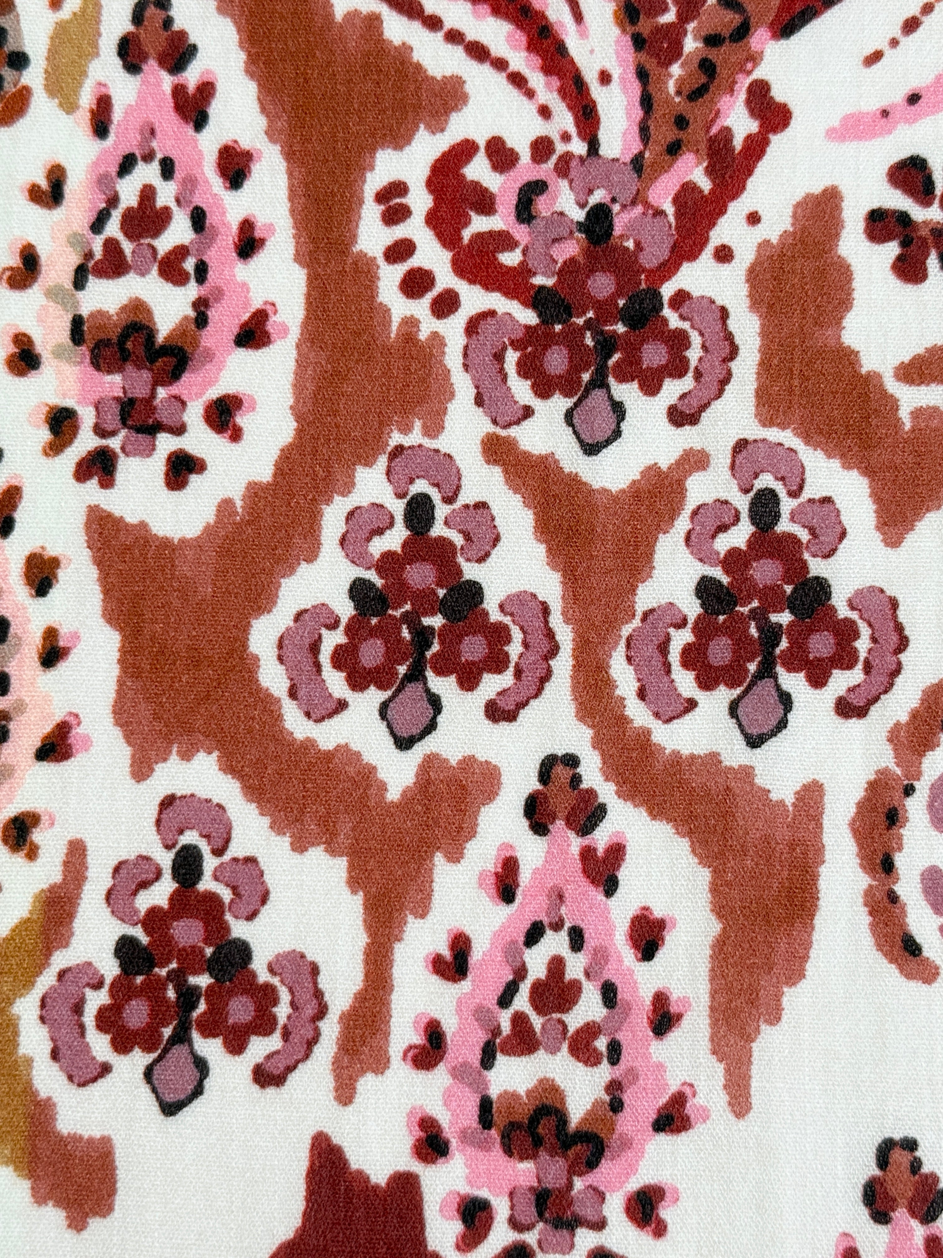 Paisley Viscose Blend Deadstock