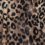 Leopard Cotton Viscose Blend 1 Metre Remnant