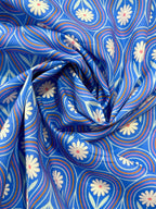 Peacock Daisy EXCLUSIVE - PURE 100% Organic Cotton By Lady McElroy