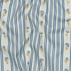 Margot Stripe Flower Cotton Poplin