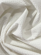 White Cotton Seersucker
