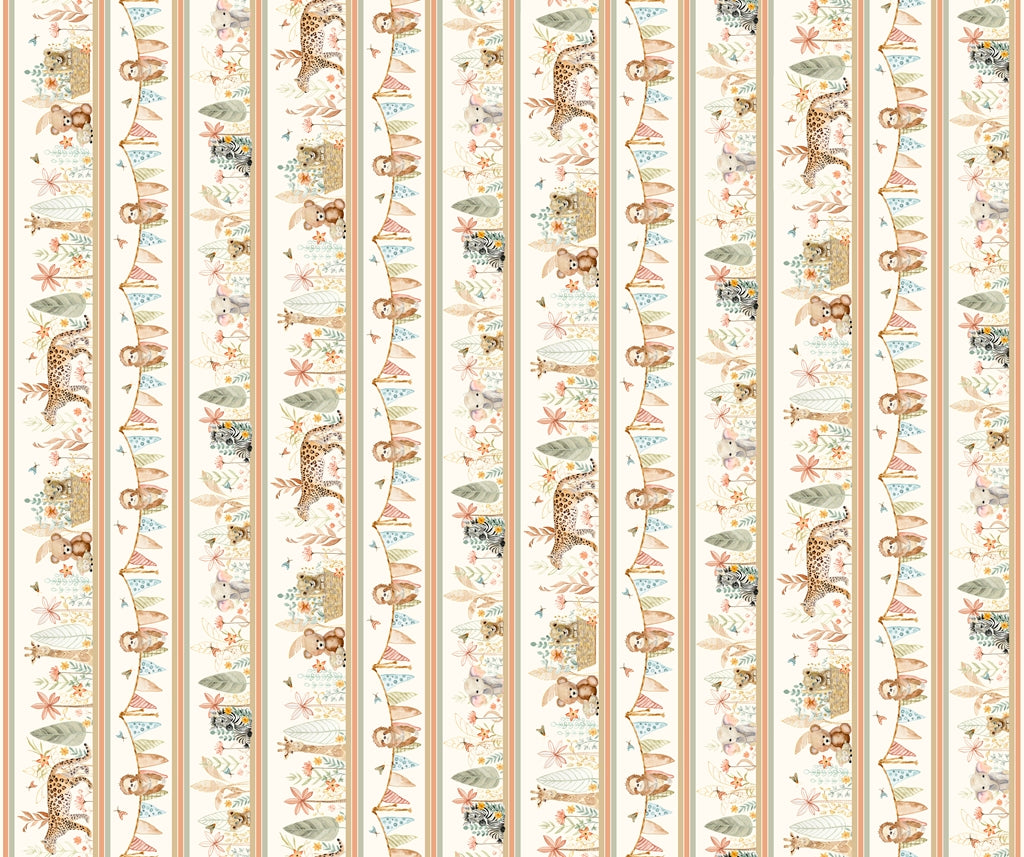 Mini Menagerie By Audrey Roberts For P&B Textiles - Individual Fat Quarter PBMMEN6116