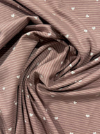 Straight To The Heart Cotton Jersey