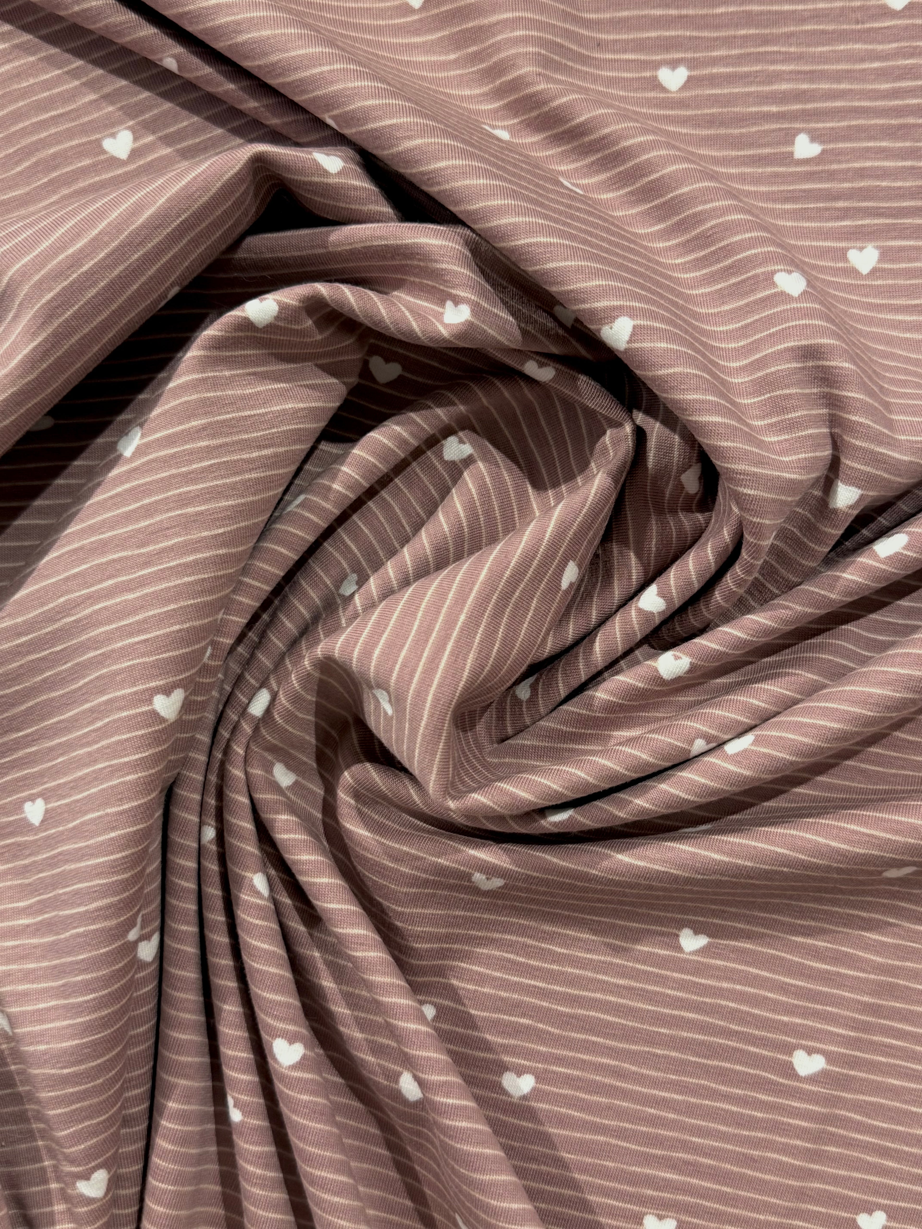 Straight To The Heart Cotton Jersey