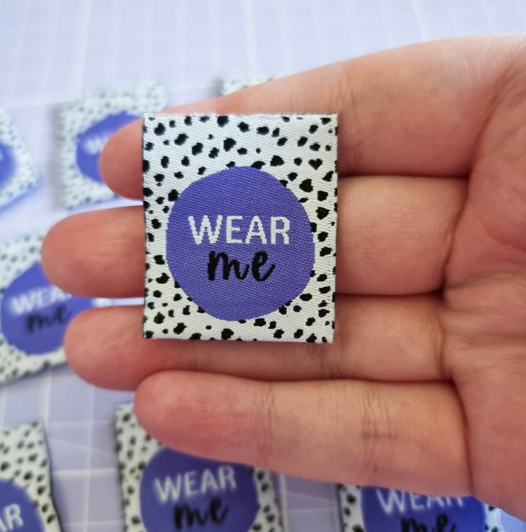Sew Anonymous x 8 “Wear Me” Woven Labels – The Fabric Boutique