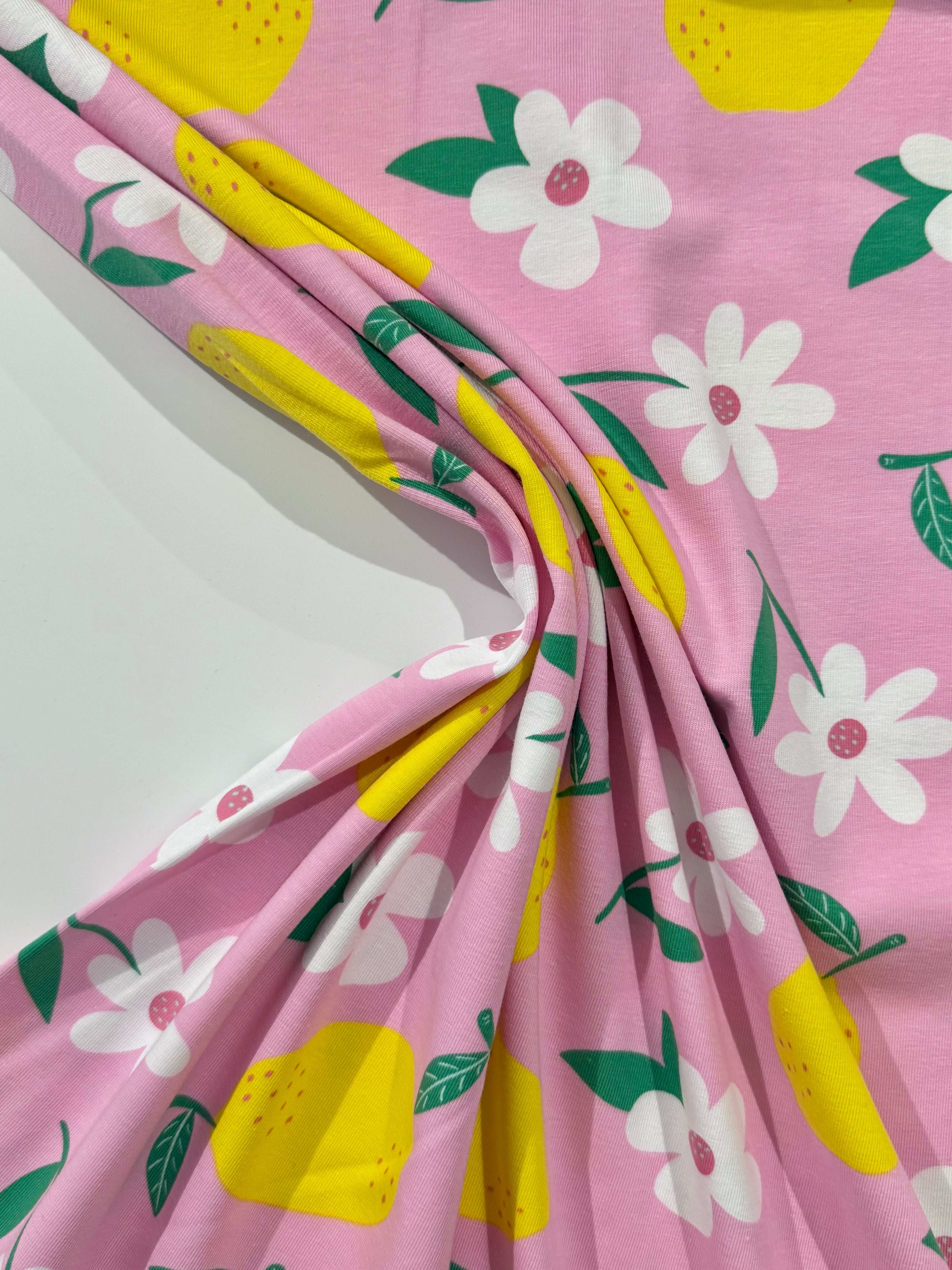 Pink Lemonade Cotton Jersey