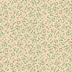 Mistletoe Cream MU235Q - Country Christmas By Makower UK