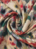 Painterly EcoVero™ Rayon/Linen Blend Crêpe By Lady McElroy