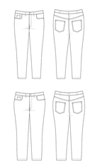 Cashmerette Ames Jeans Pattern