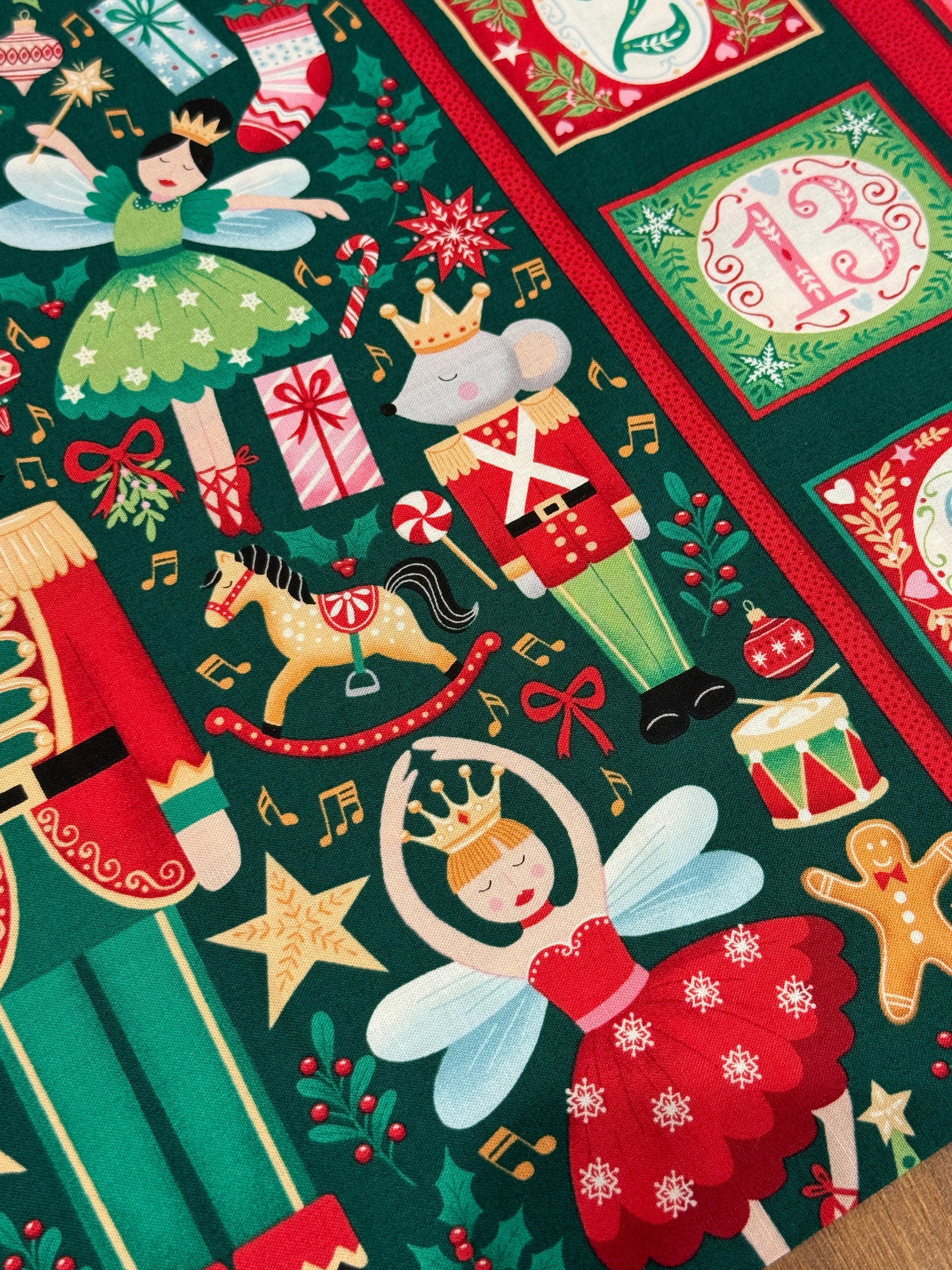 The Nutcracker Advent Calendar By Makower UK