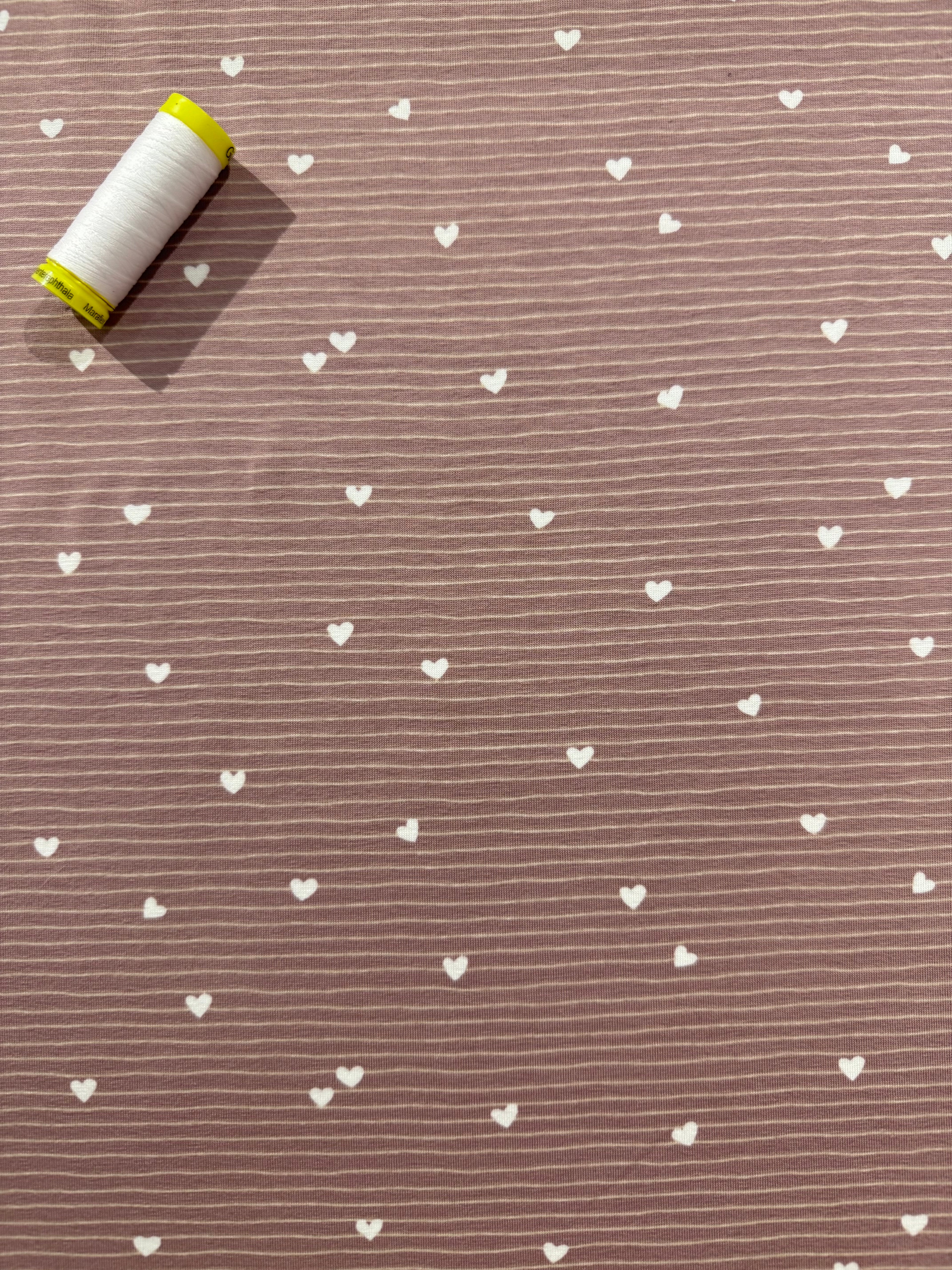 Straight To The Heart Cotton Jersey