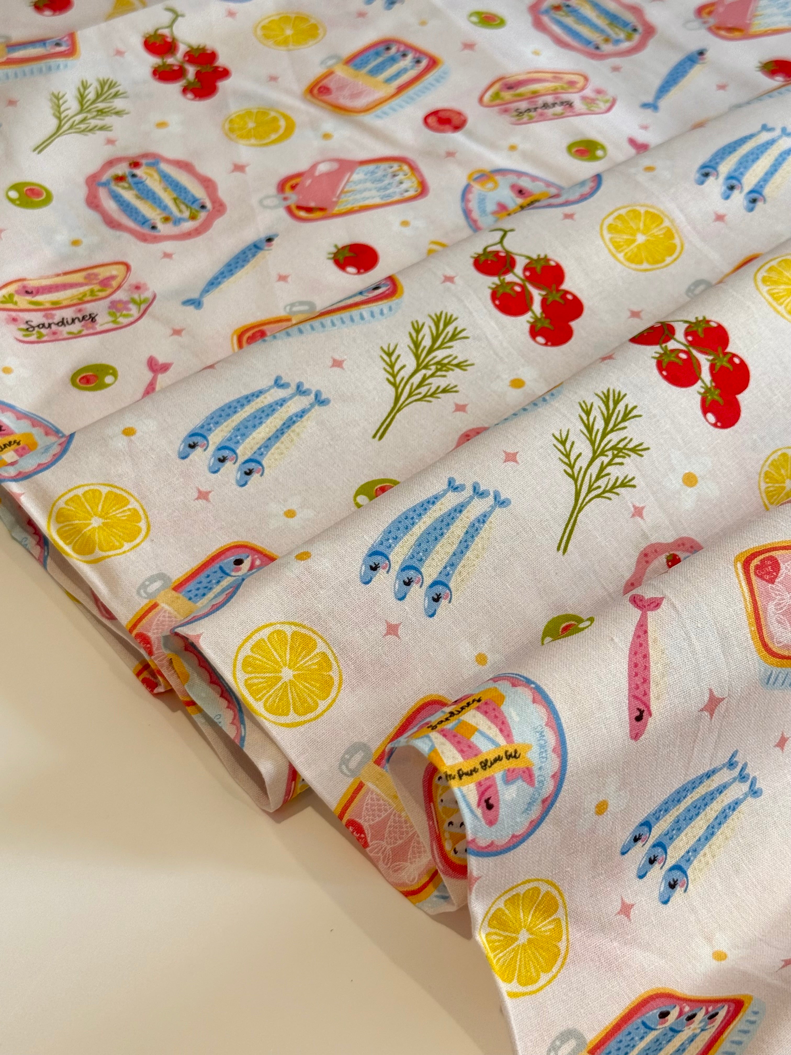 Sardine Picnic Cotton