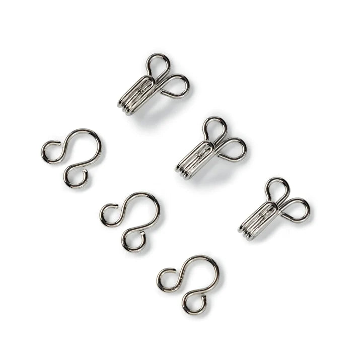 Prym 263851 Hooks And Eyes Brass (Black) No3