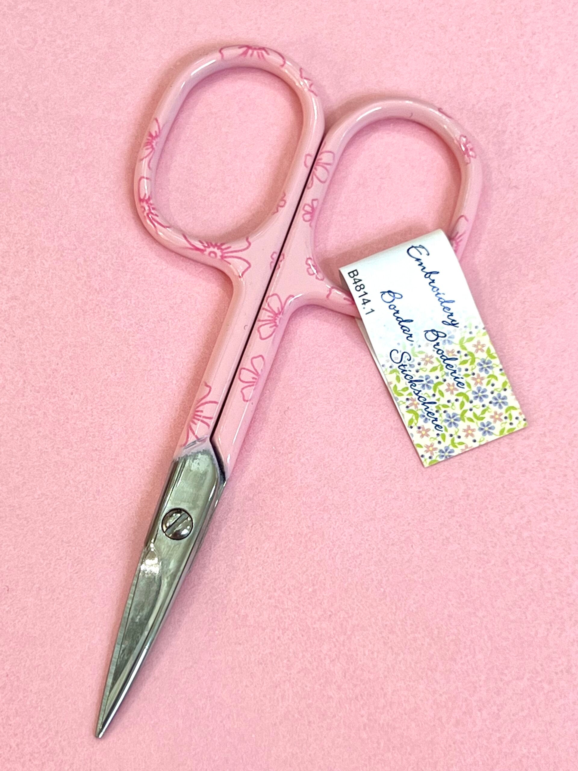Pink Flower Scissors
