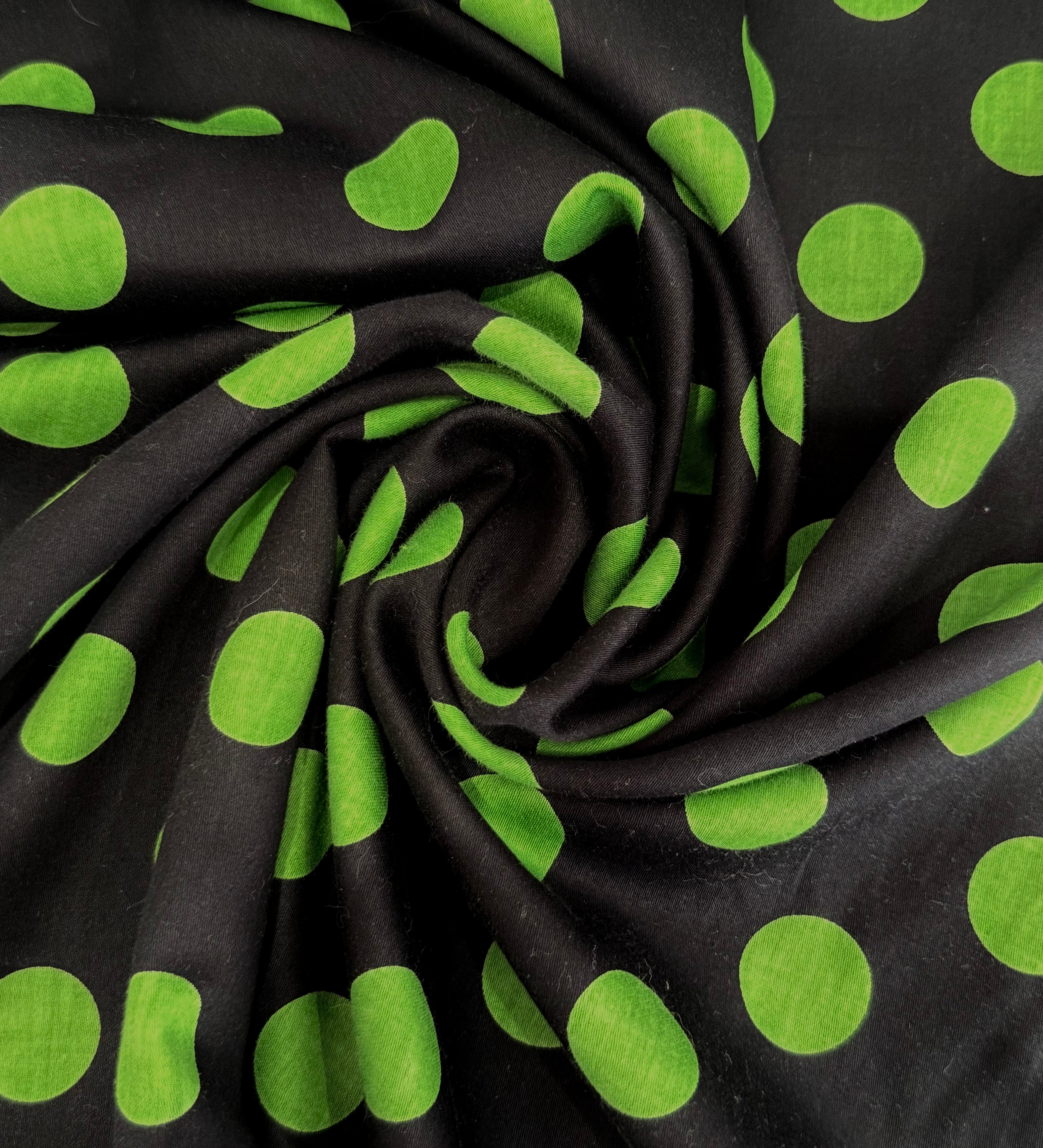 Ex Paul Smith Yarn-Dyed Woven Polka Dot Cotton 1.65 Metre Remnant