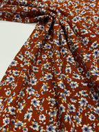 Amelia Viscose Crepe With Lurex