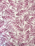 Wine Fern Viscose Crêpe