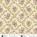 Ayla - Lattice Flowers Violets A-1720-P Max and Louise For Andover Textiles Fat Quarter
