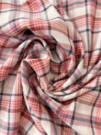 Ex Paul Smith Brushed Yarn-Dyed Cotton Check with Subtle Lurex