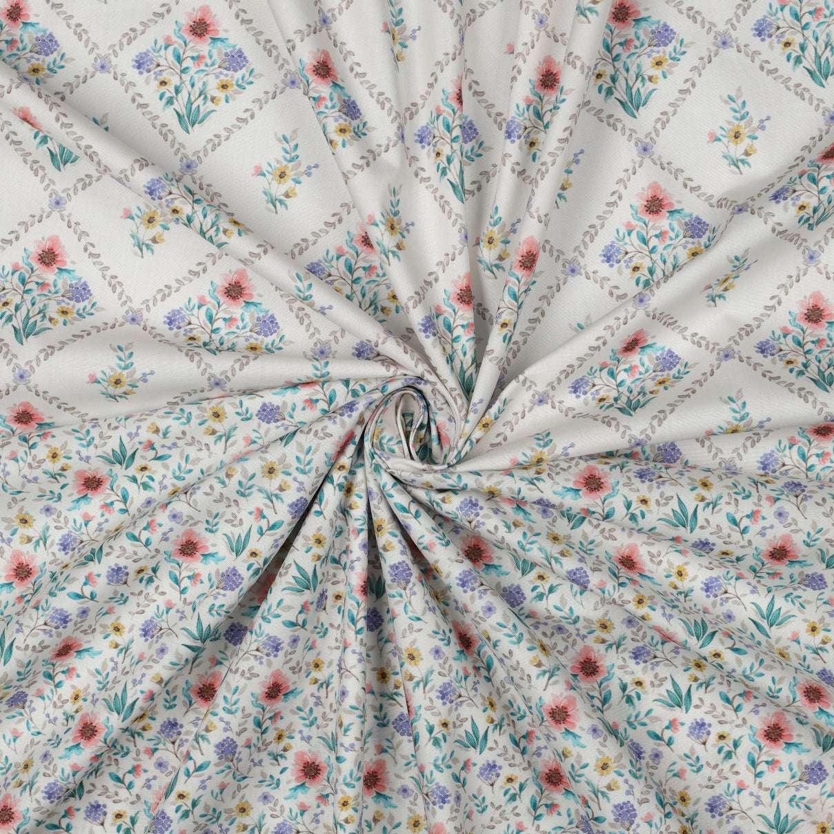 Isla Trellis Fine Cotton Poplin