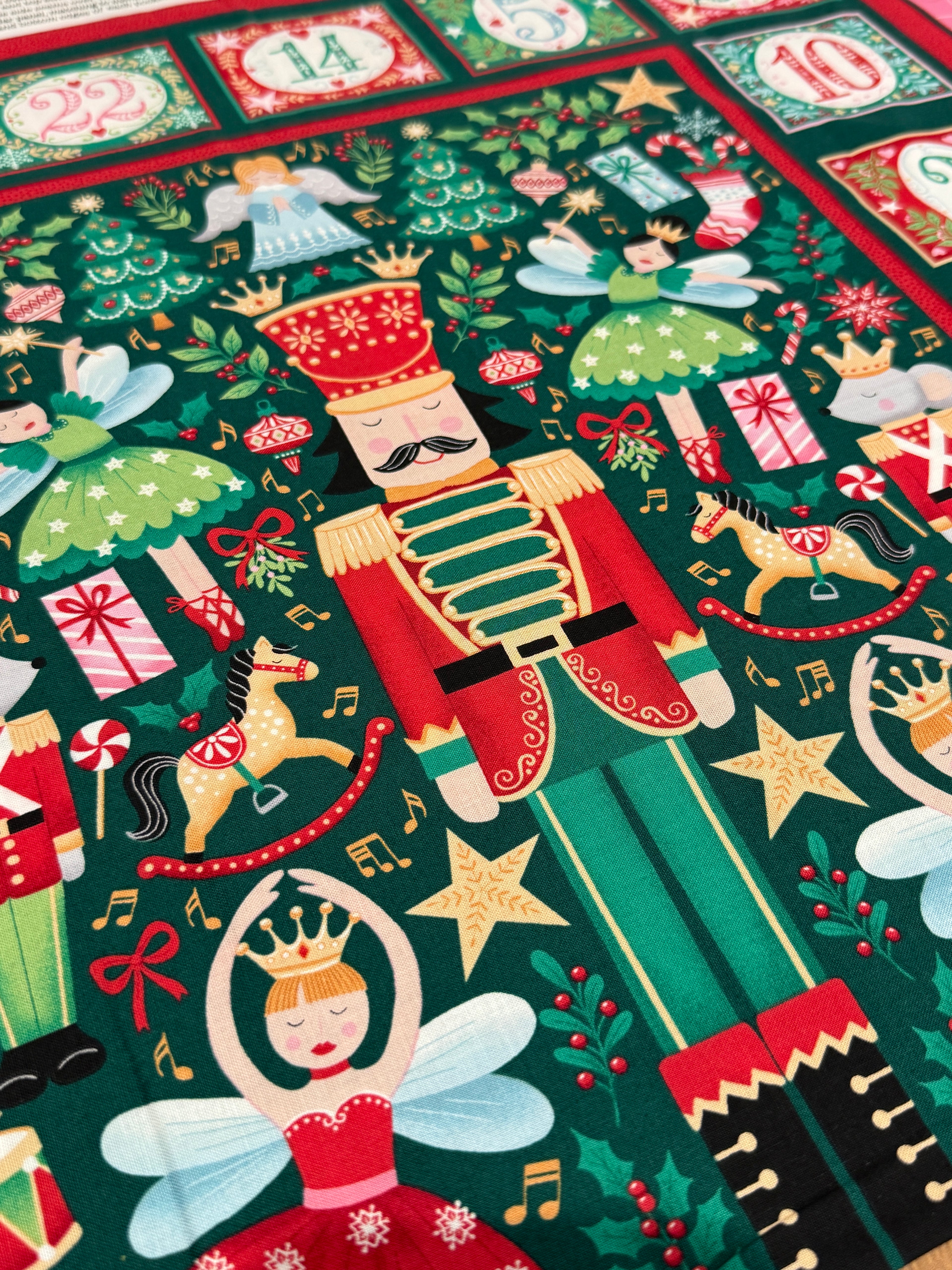 The Nutcracker Advent Calendar By Makower UK